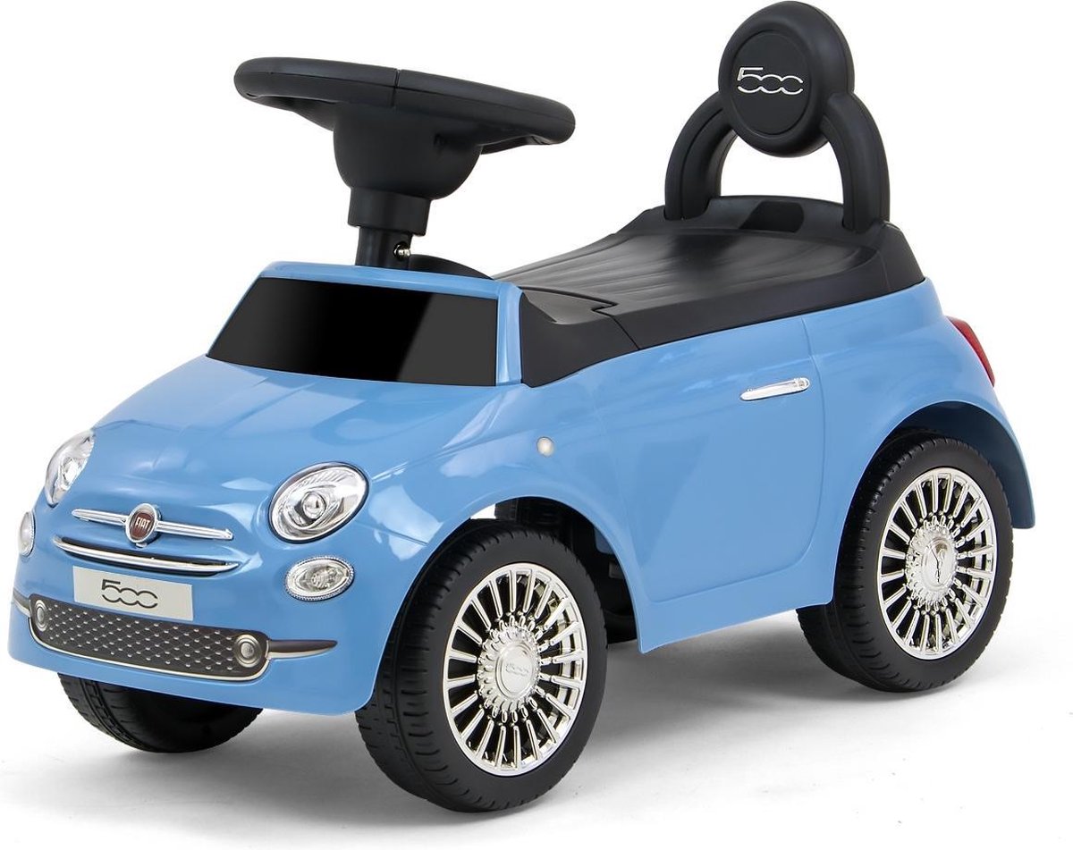 Milly Mally Loopauto Fiat 500 Junior 60 Cm Blauw