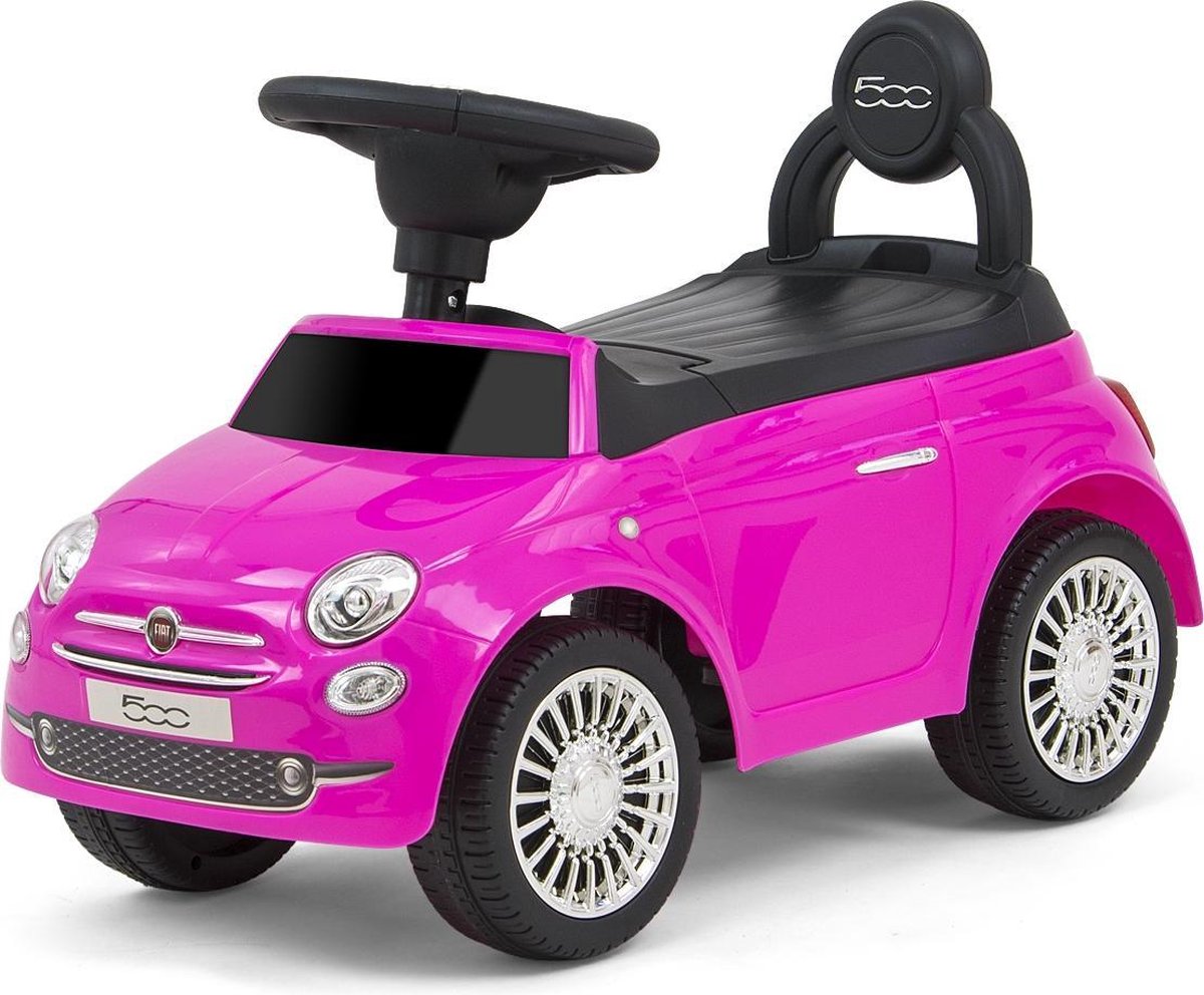 Milly Mally Loopauto Fiat 500 Junior 60 Cm Roze