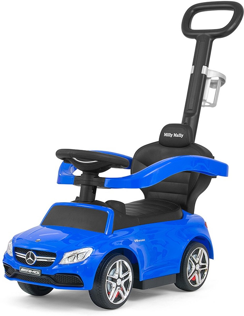 Milly Mally Loopwagen Mercedes-amg C63 Junior Blauw