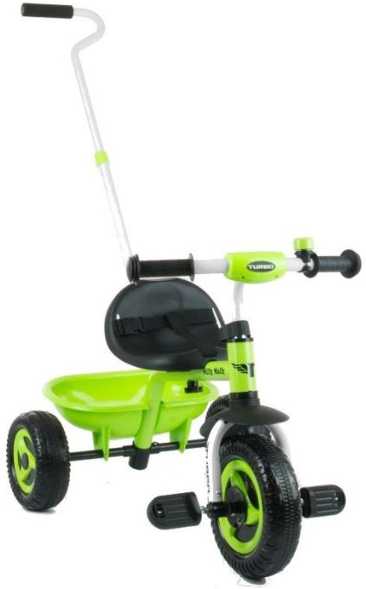 Milly Mally Turbo Driewieler - Driewieler - Jongens en meisjes - Groen;Zwart