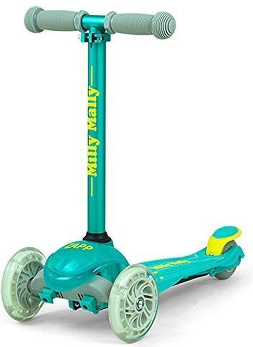 kinderstep Zapp Scooter Mint junior groen/geel