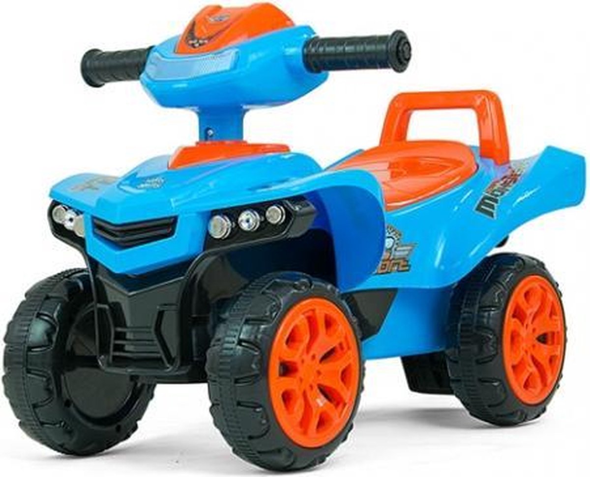 loopwagen Ride On Monster junior blauw