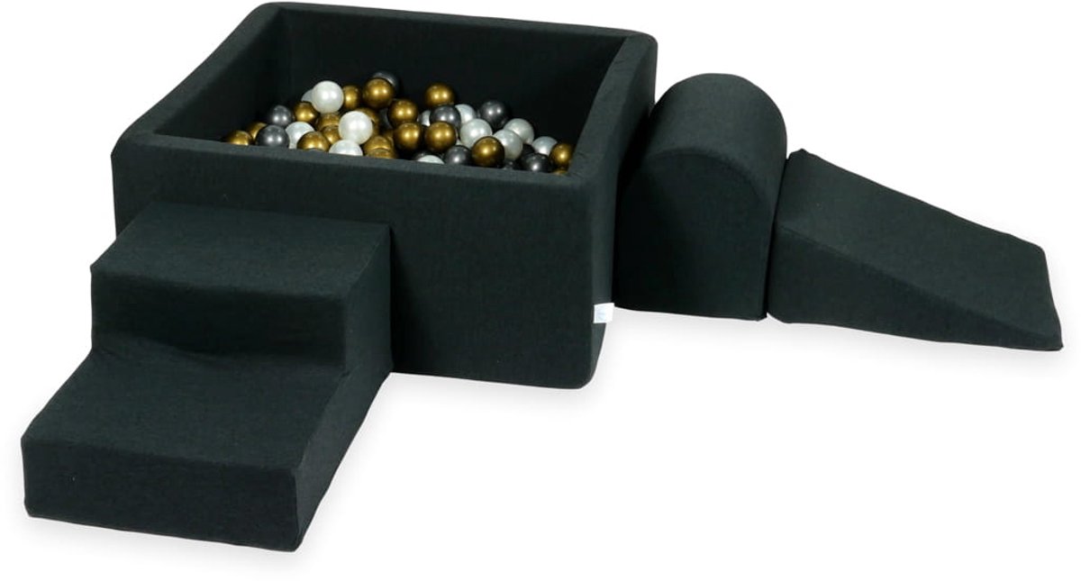 Foam speelset met vierkante ballenbad