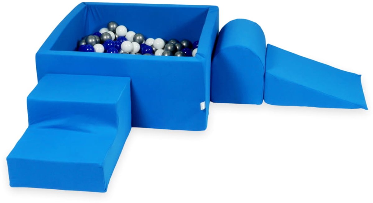 Foam speelset met vierkante ballenbad