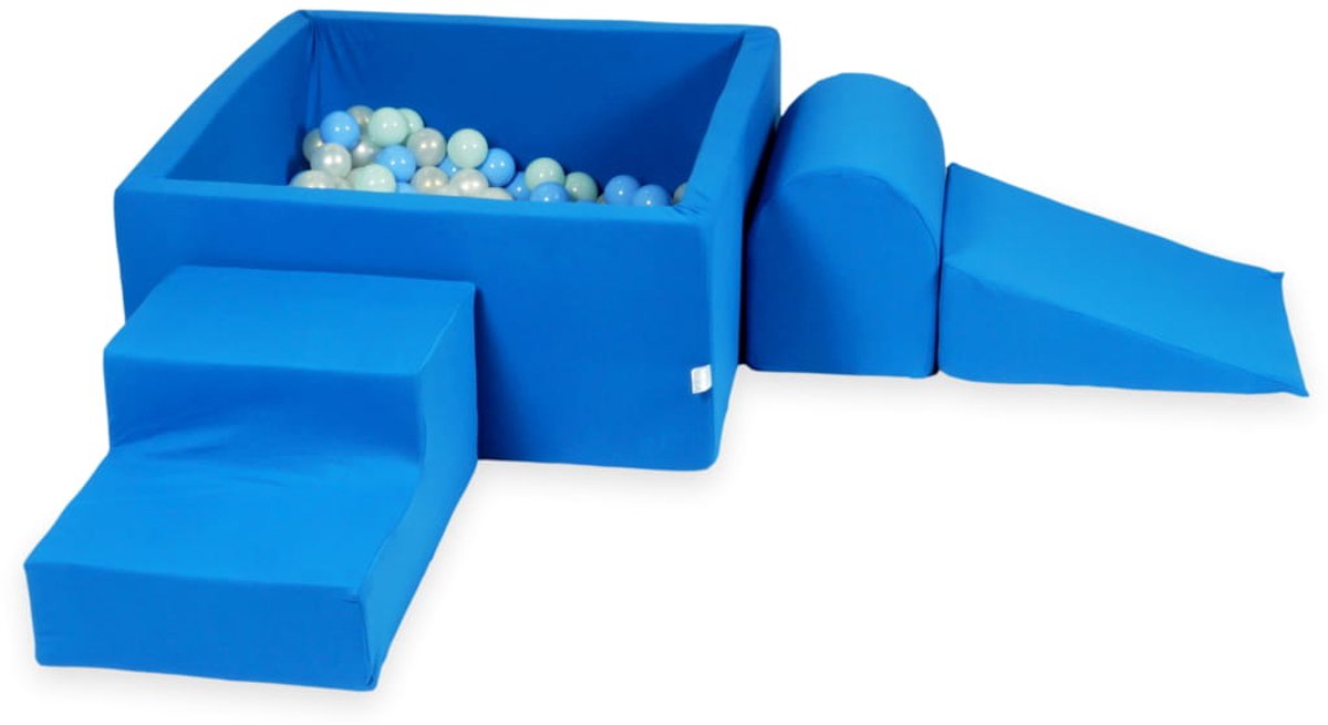 Foam speelset met vierkante ballenbad