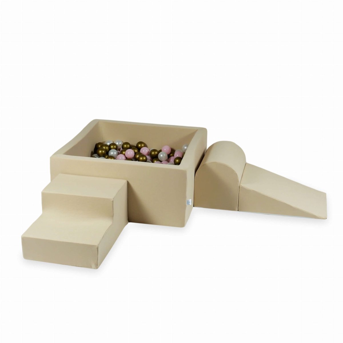 Foam speelset met vierkante ballenbad