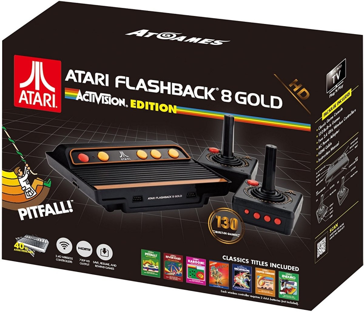 Atari Flashback 8 Gold HD Game Console (Activision Edition)