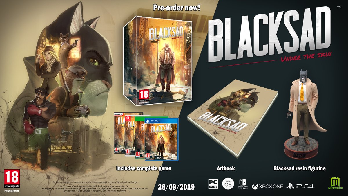 Blacksad: Under The Skin Collectors Edition - PS4