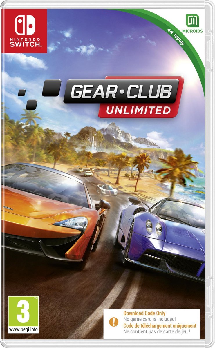 Gear.Club Unlimited (Code in a Box) - Nintendo Switch