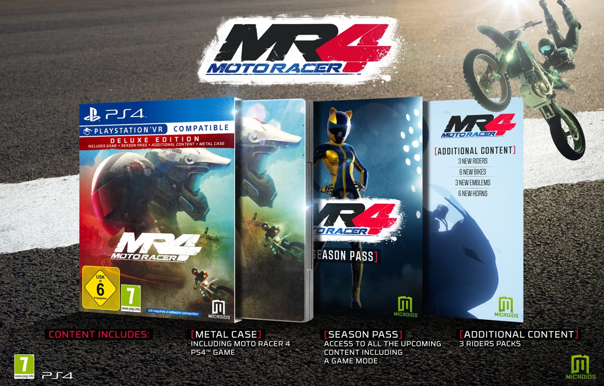 Moto Racer 4 Deluxe Edition - PS4