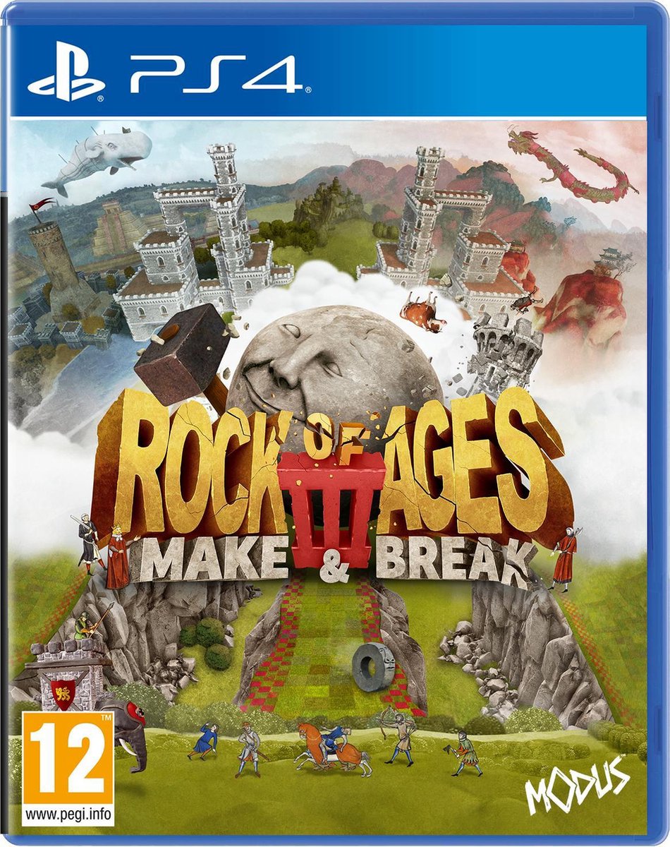 Rock of Ages 3: Make & Break - PS4