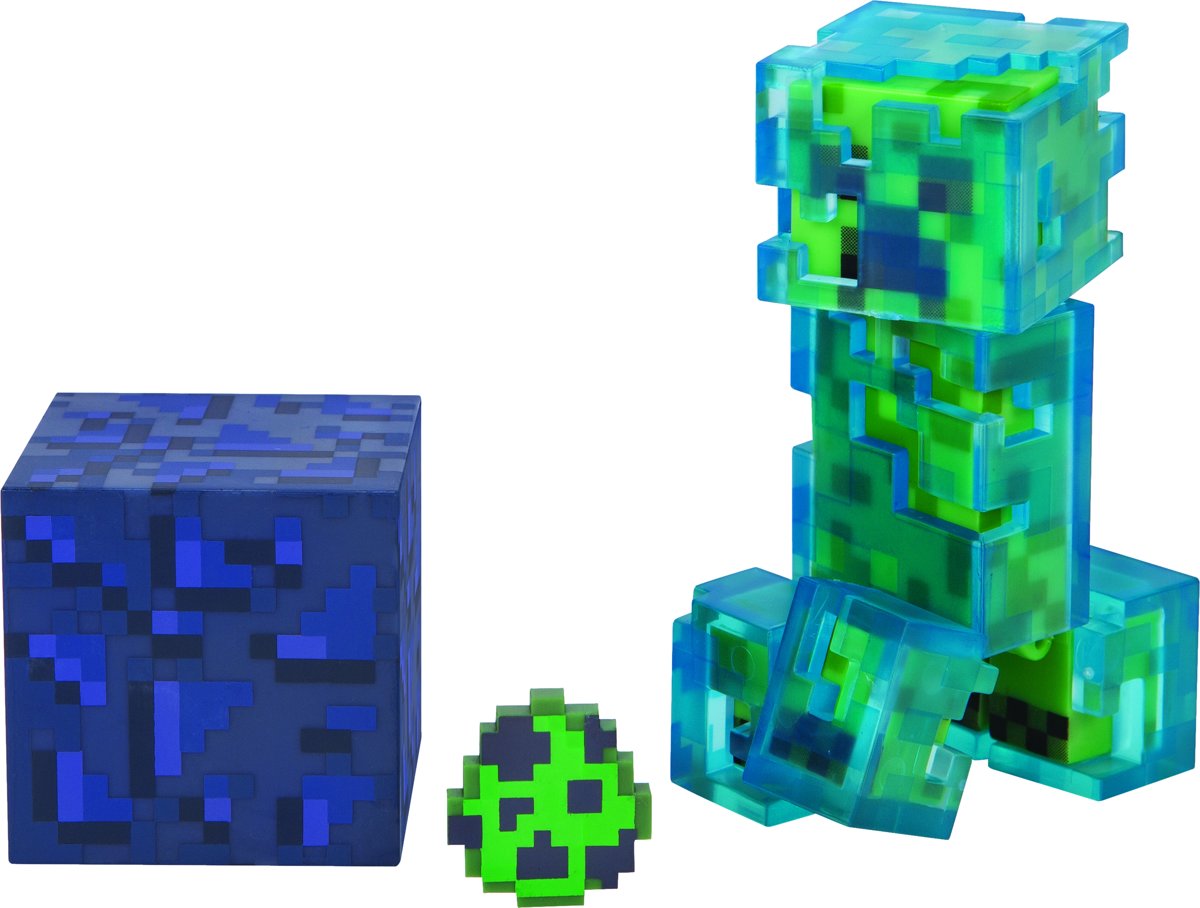 MINECRAFT Charged Creeper Pack - Series 3 Wave 1 - Speelfiguur