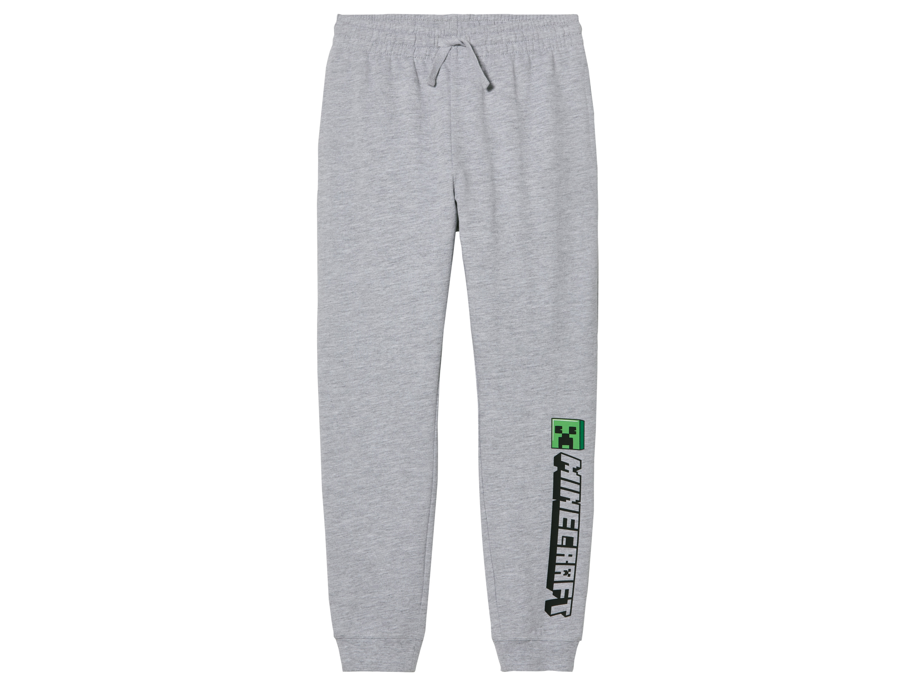 Minecraft Kinderen joggingbroek (Grijs, 146/152)