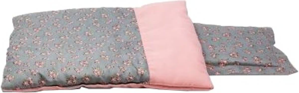 Mini Mommy Bedset Deluxery Poppen Grijs 50 Cm