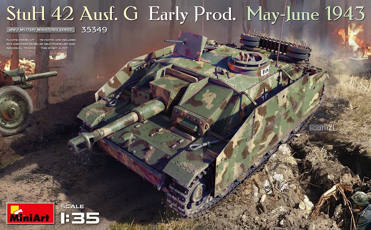 1:35 MiniArt 35349 STUH 42 G Early May-June 1943 Plastic kit