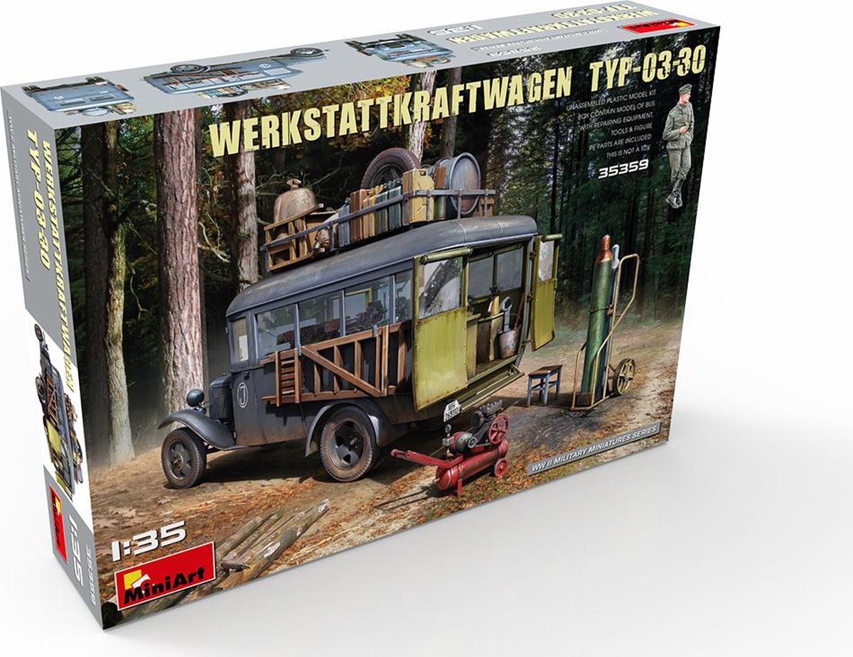 1:35 Miniart 35359 Werkstattkraftwagen TYP-03-30