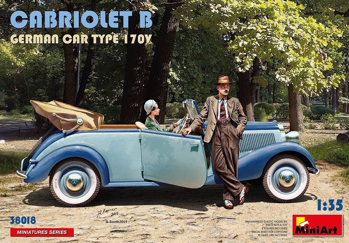 CABRIOLET B GERMAN CAR TYPE 170V 1:35 (1/20) *