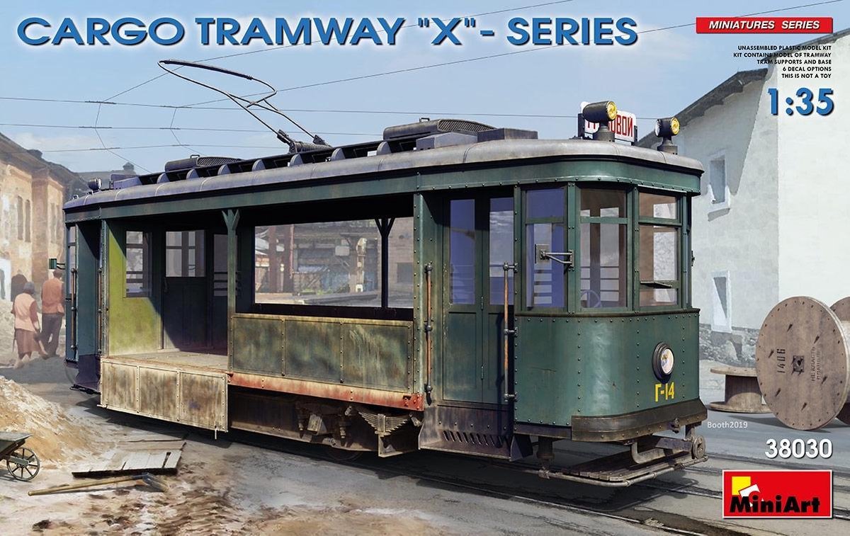 CARGO TRAMWAY “X”-SERIES 1:35 MiniArt