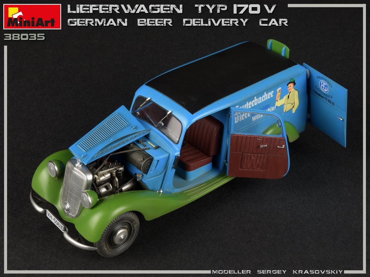 LIEFERWAGEN TYP 170V GERMAN BEER DELIVERY CAR