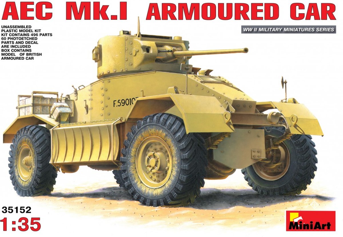 MiniArt AEC Mk.I Armoured Car
