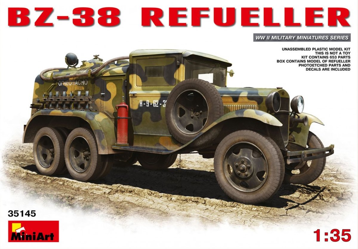 MiniArt BZ-38 Refueller