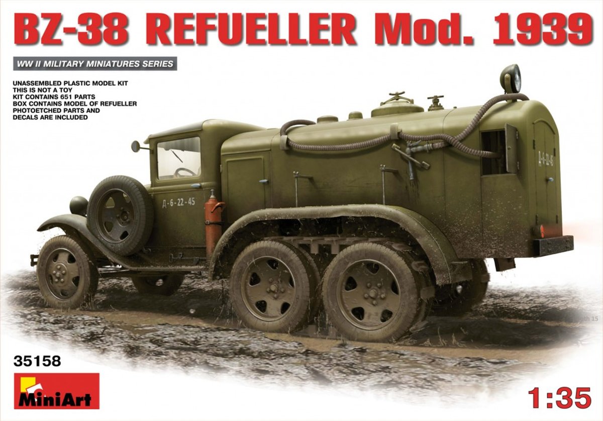 MiniArt BZ-38 Refueller Model 1939