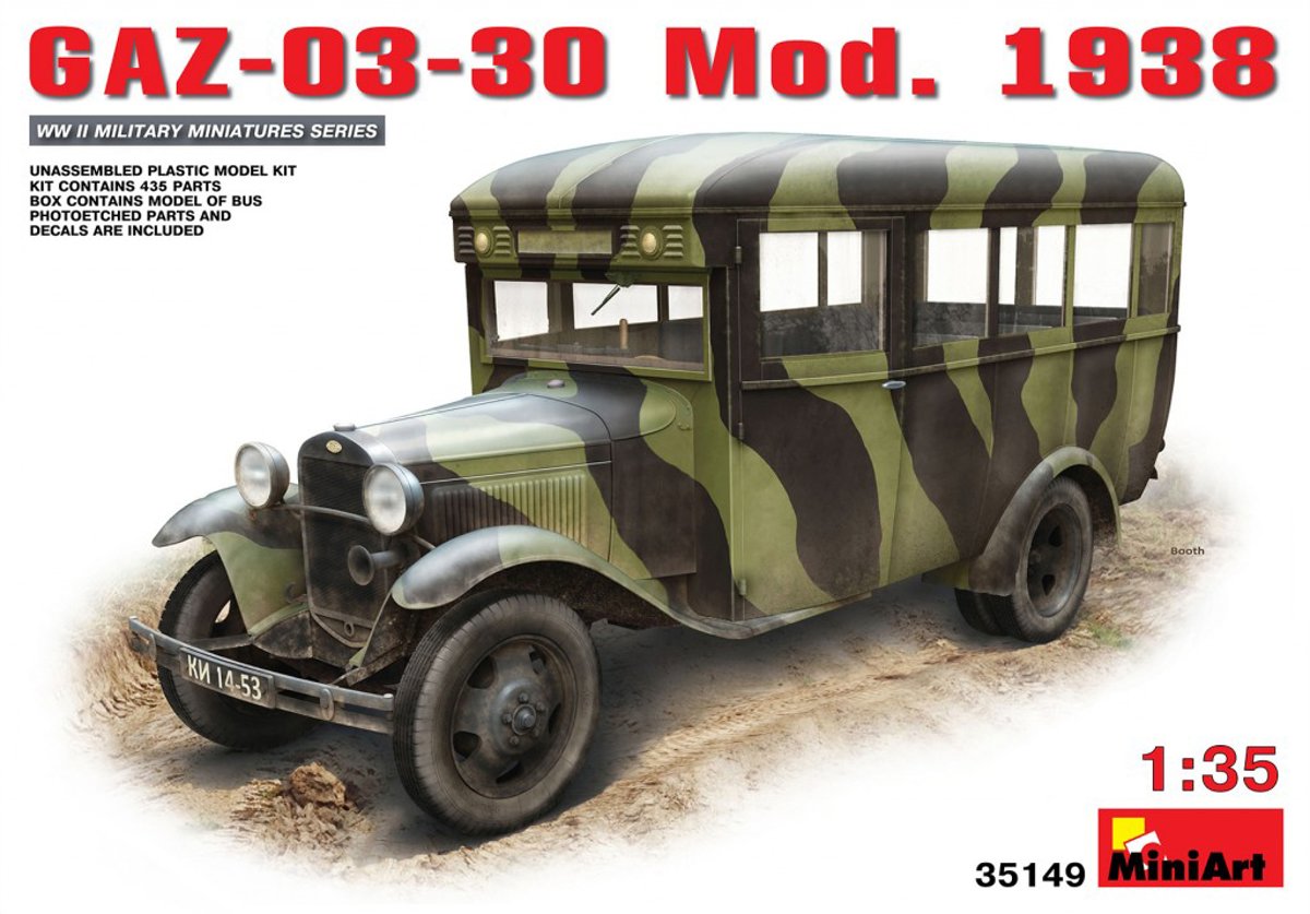 MiniArt GAZ-03-30 Mod. 1938