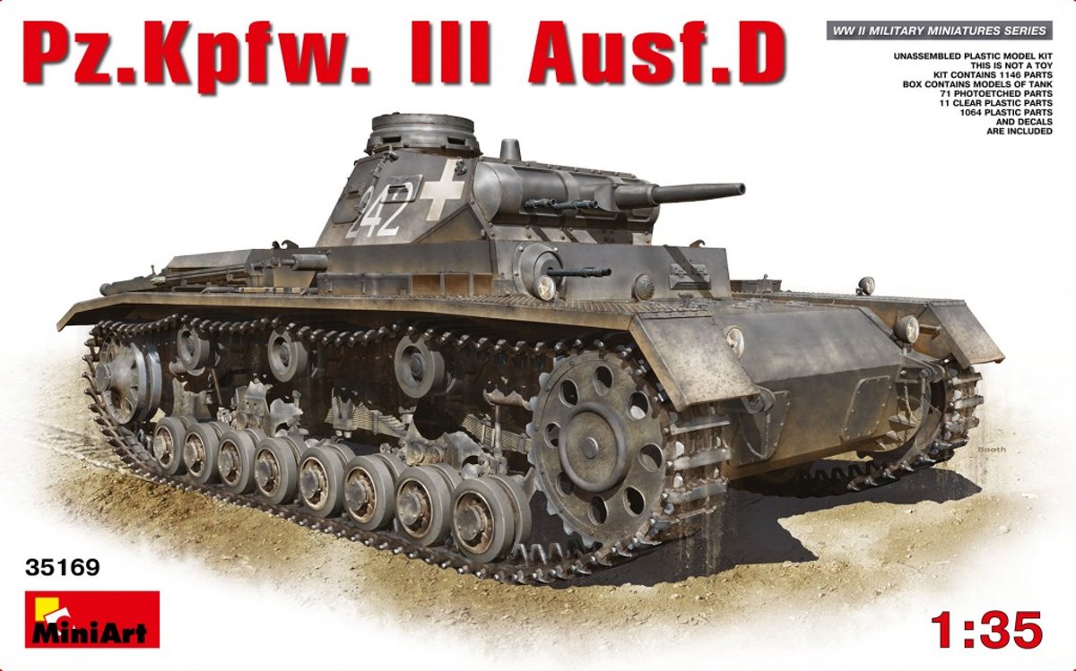 MiniArt Pz.Kpfw.III Ausf. D