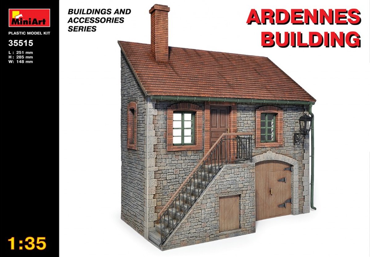 Miniart - Ardennes Building (Min35515)