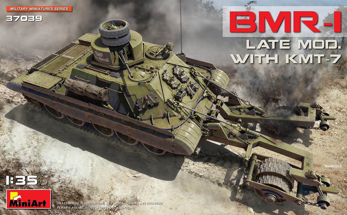 Miniart - Bmr-1 Late Mod. With Kmt-7 (Min37039)