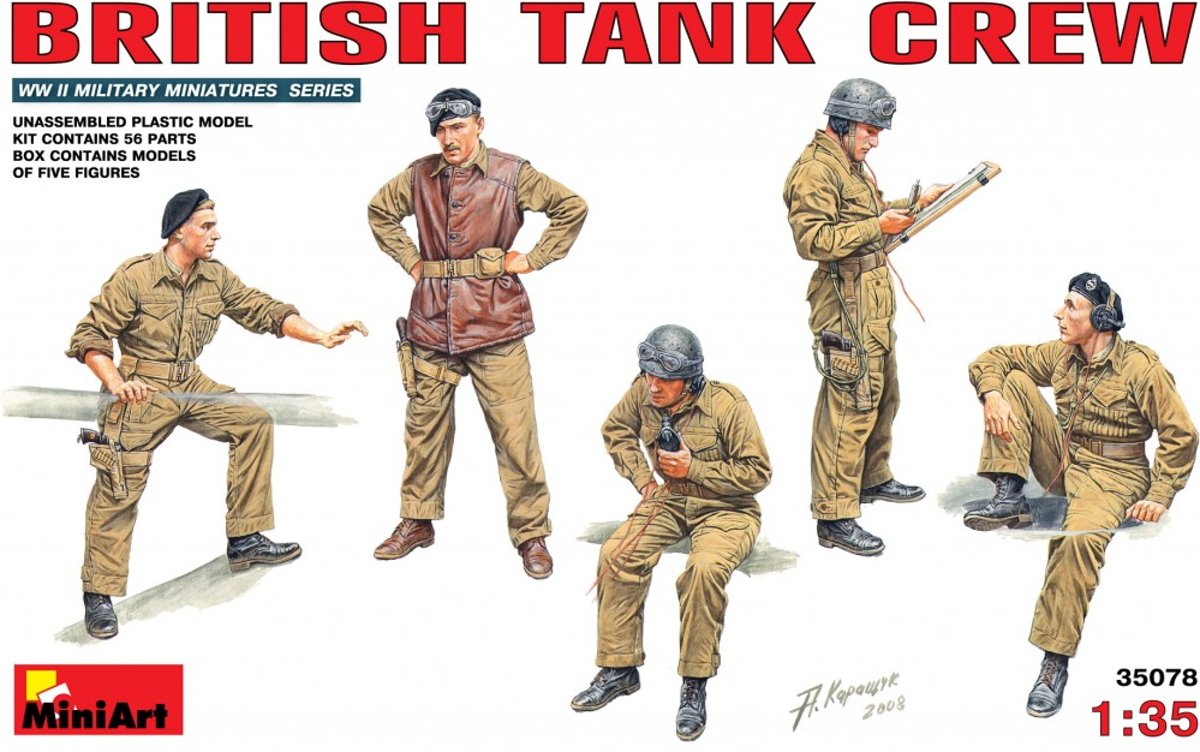 Miniart - British Tank Crew (Min35078)