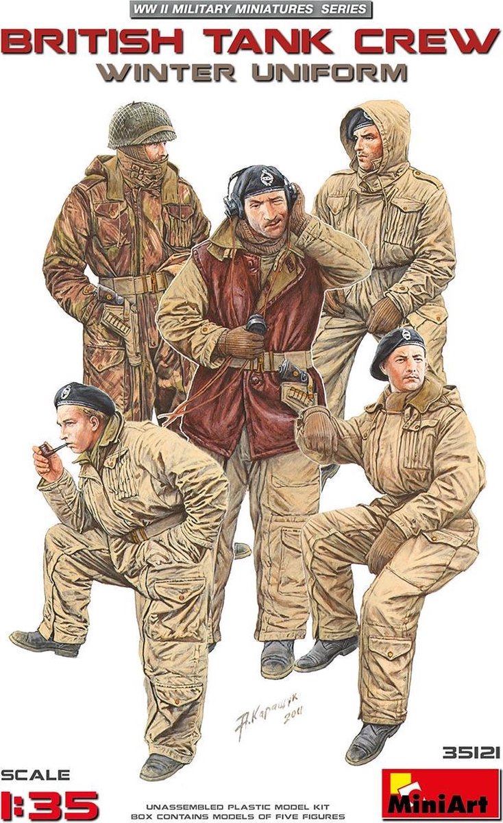 Miniart - British Tank Crew Winter Uniform (Min35121)