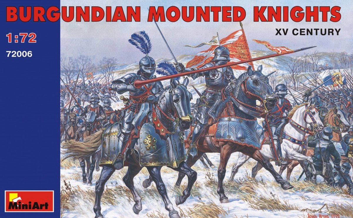 Miniart - Burgundian Mounted Knights. Xv C. (Min72006)