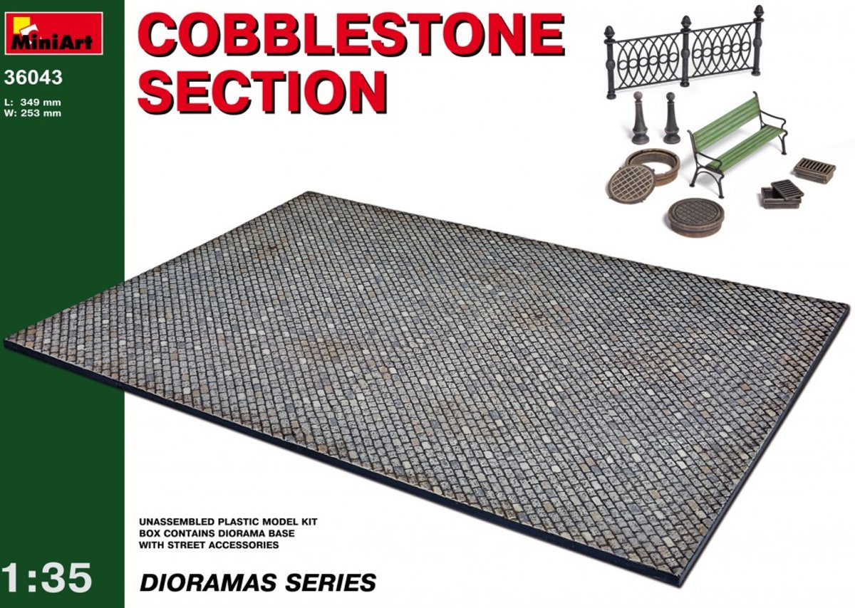 Miniart - Cobblestone Section (Min36043)