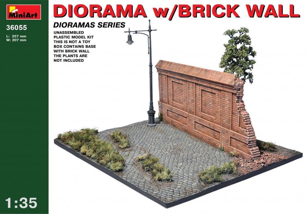 Miniart - Diorama With Brick Wall (Min36055)