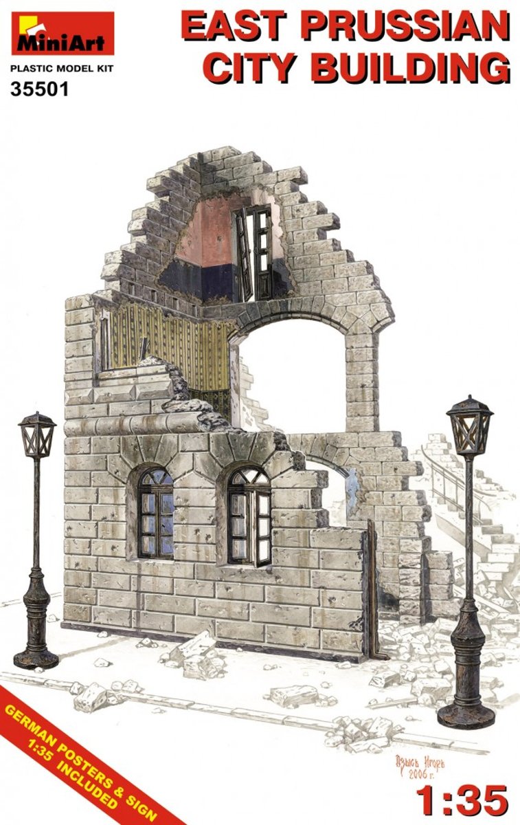 Miniart - East  Prussian City Building (Min35501)