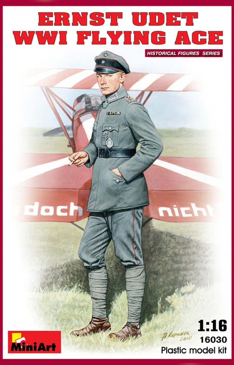 Miniart - Ernst Udet. Ww1 Flying Ace (Min16030)