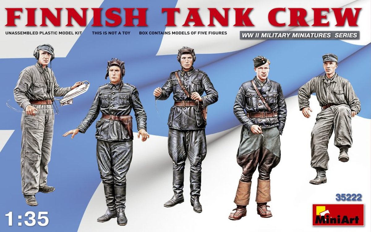 Miniart - Finnish Tank Crew (Min35222)