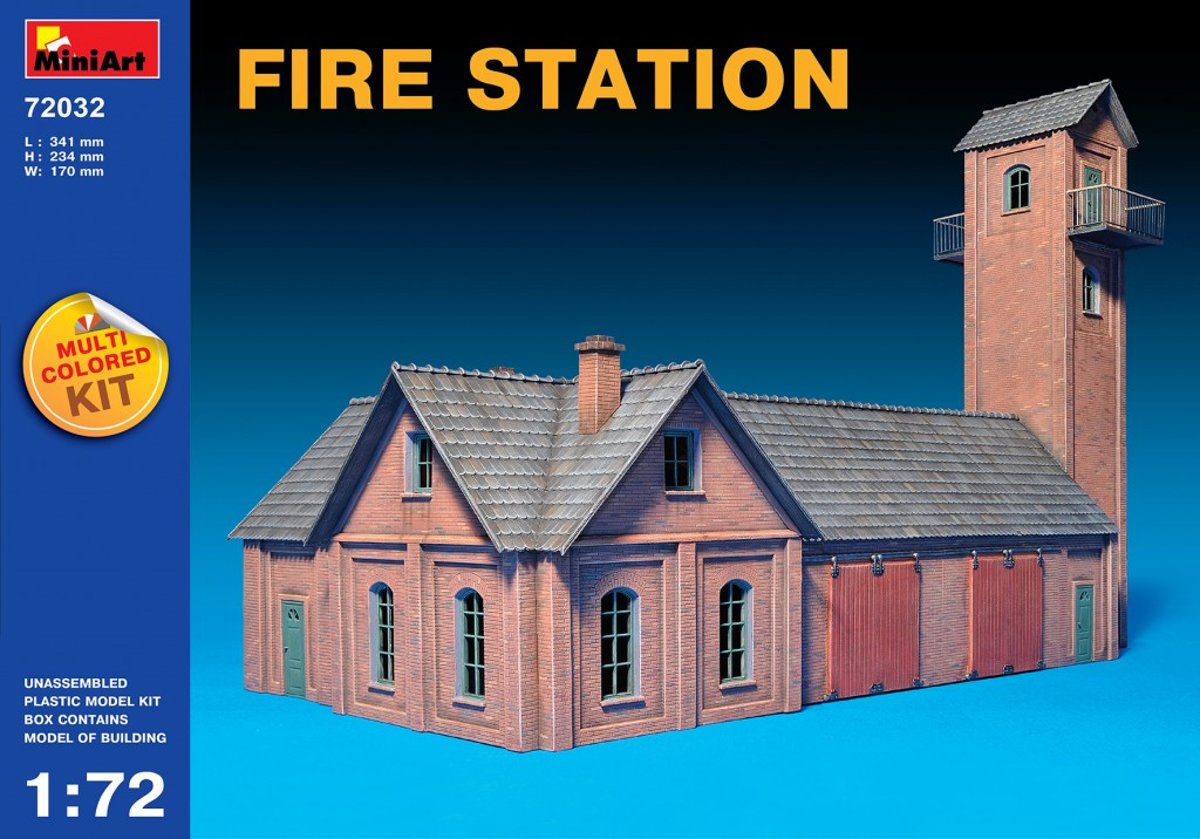 Miniart - Fire Station (Min72032)