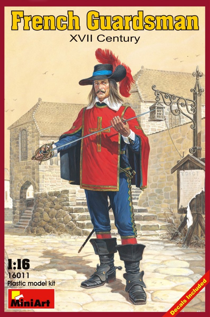 Miniart - French Guardsman. Xvii C. (Min16011)