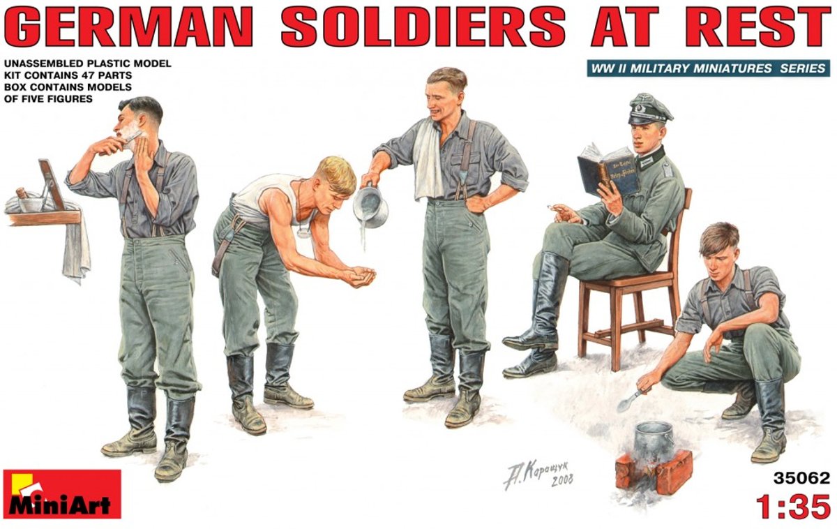 Miniart - German Soldiers At Rest (Min35062)