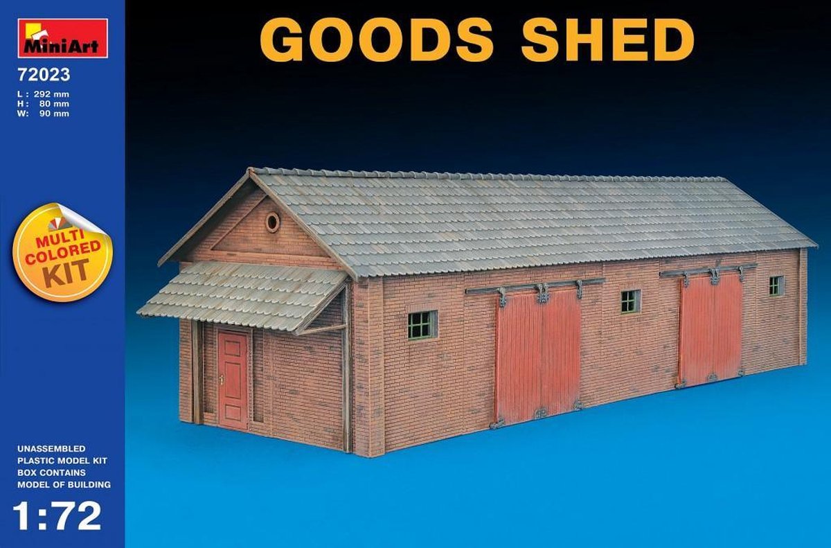 Miniart - Goods Shed (Min72023)