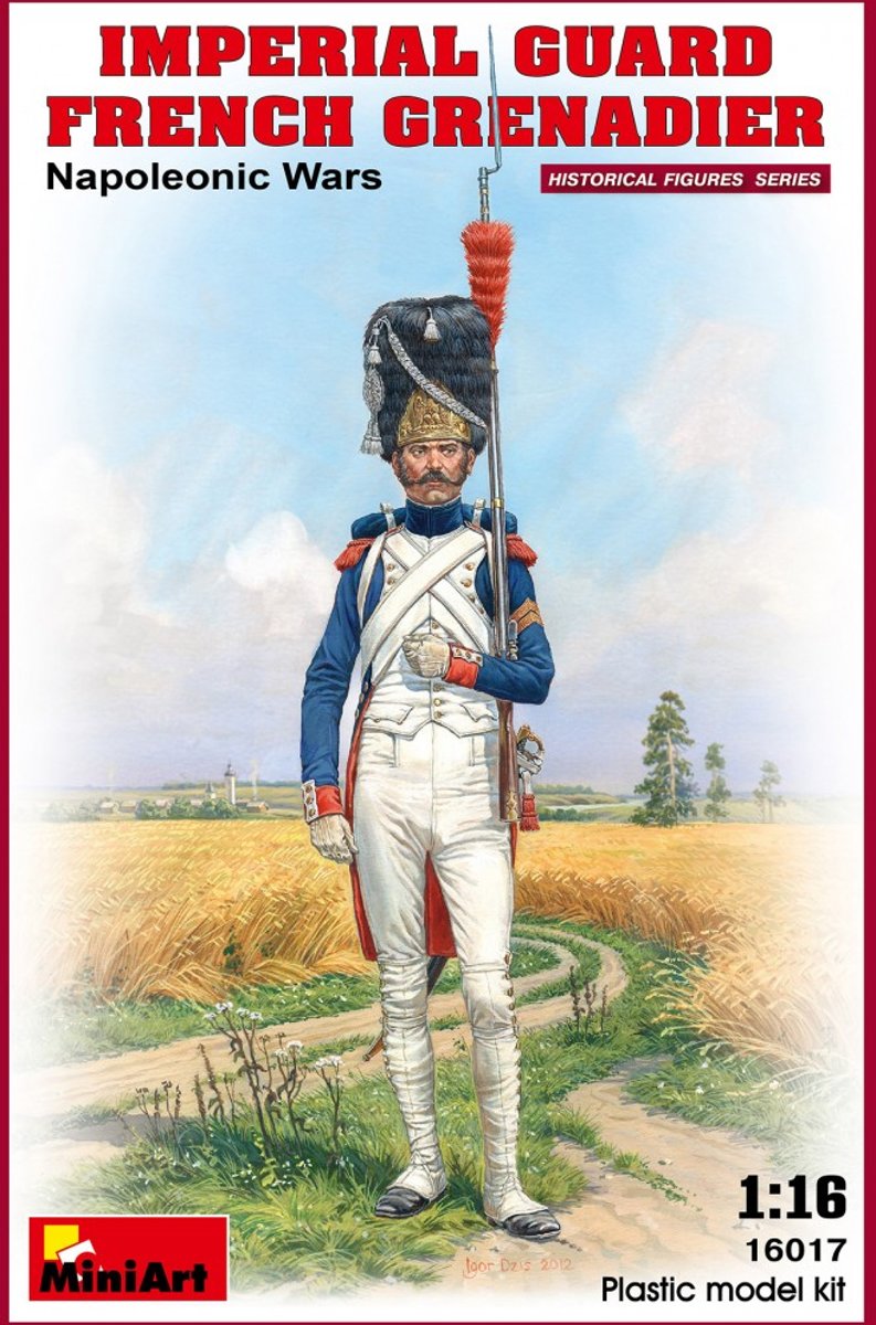 Miniart - Imperial Guard French Grenadier. Napoleonic Wars. (Min16017)