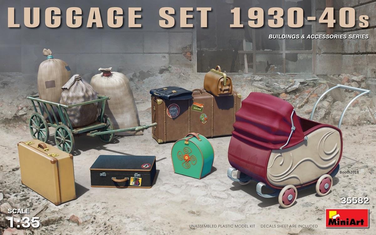 Miniart - Luggage Set 1930-40s (Min35582)