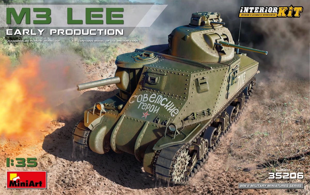 Miniart - M3 Lee Early Prod. Interior Kit