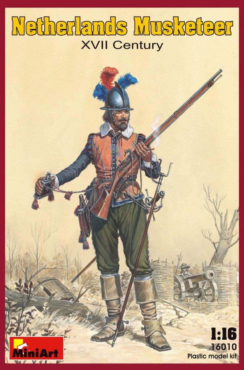 Miniart - Netherlands Musketeer. Xvii C. (Min16010)