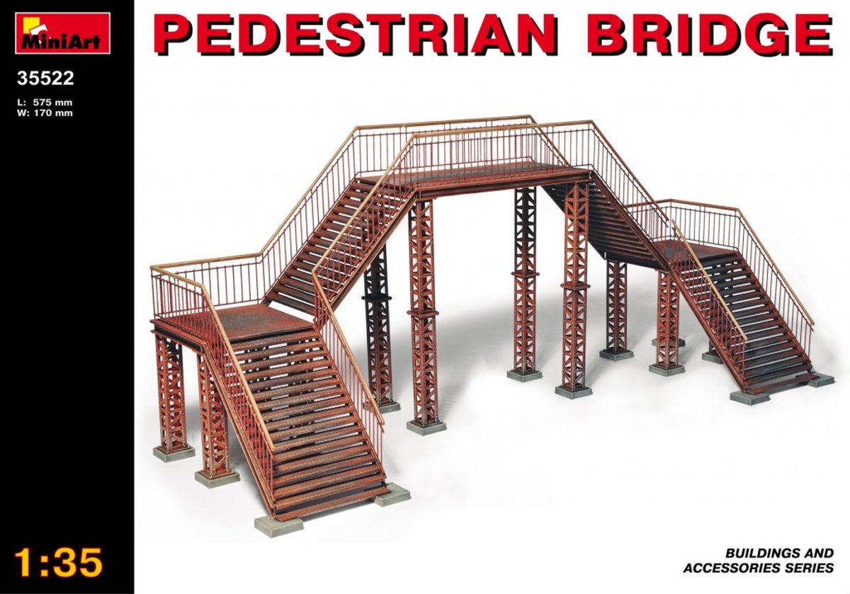 Miniart - Pedestrian Bridge (Min35522)