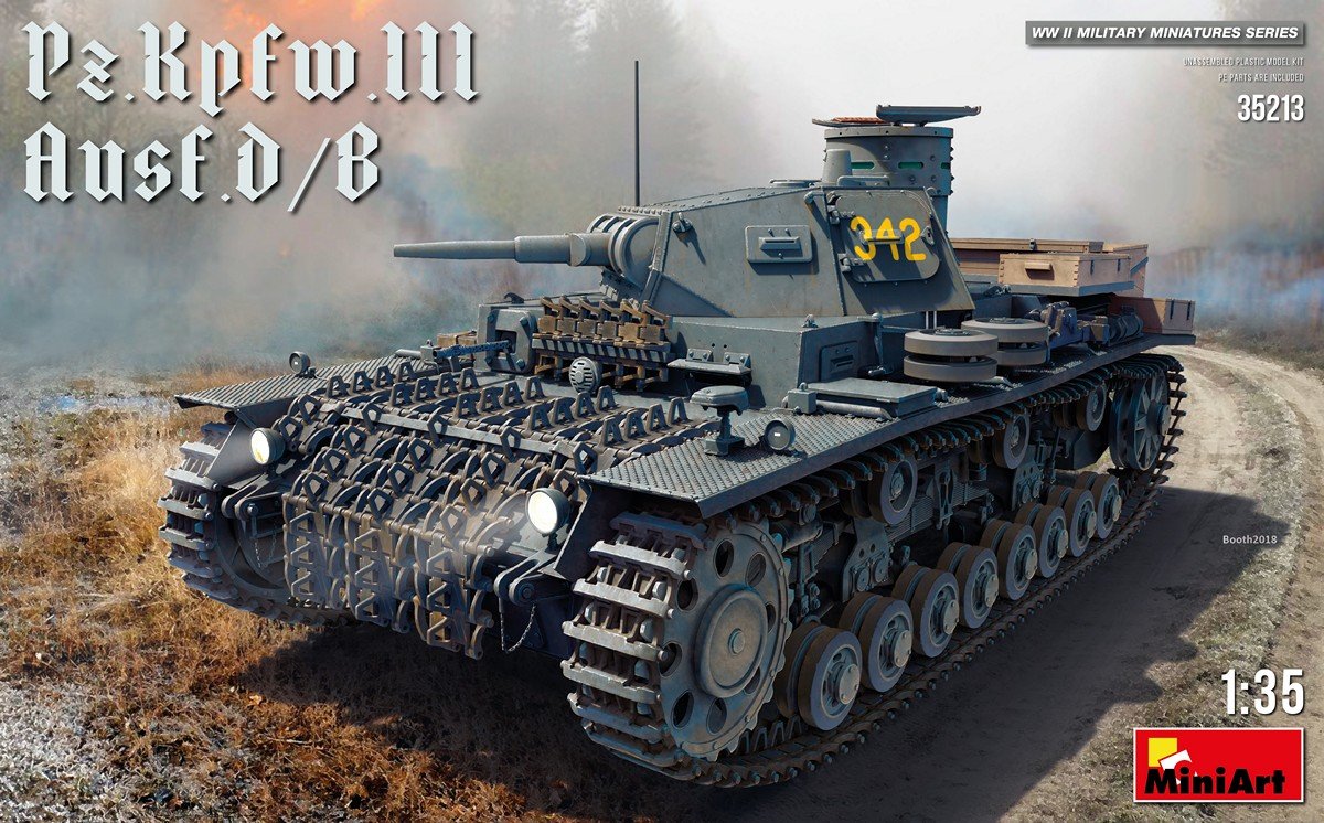 Miniart - Pz.kpfw.iii Ausf. D/b (Min35213)