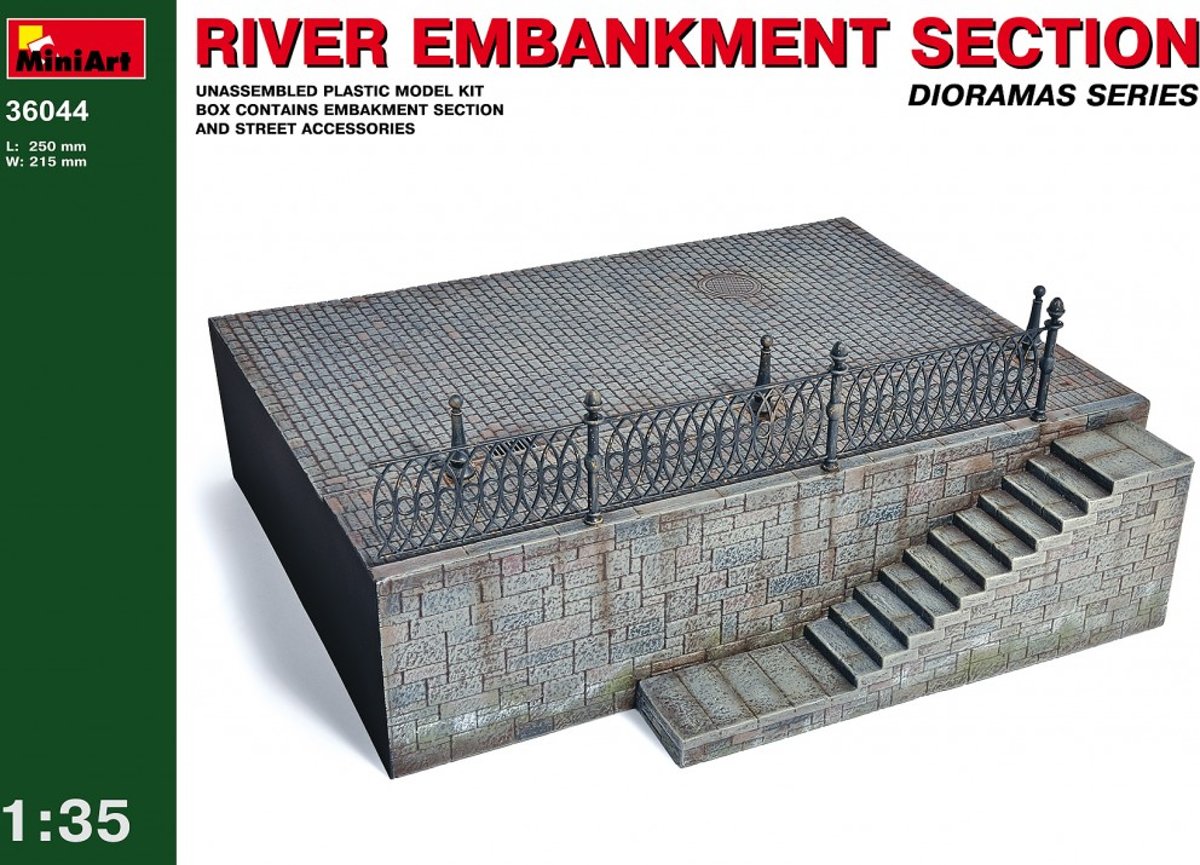 Miniart - River Embankment Section (Min36044)