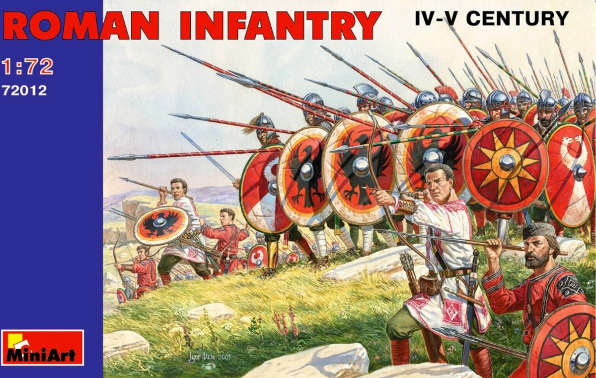 Miniart - Roman Infantry. Iii- Iv Century (Min72012)